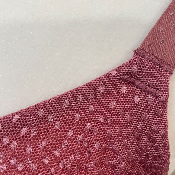 ~ Wacoal 34D Back Appeal® Underwire Bra Pink Unlined Rose Berry Mauve - Picture 10 of 15